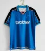 スローバックマンシティレトロクラシックサッカージャージ1972 73 2011 12 13 14 15 16 Kun Aguero Anelka Wembley Robinho Toure Yaya Vintage Mpenza Maillots Men S-2XLフットボール