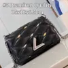 10A Top Mirror Премиум-качество Pico Bags Модельерская женская кожаная сумка через плечо с ромбической стеганой сумкой Лучший фестивальный подарок 26226