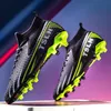 Männer Gesellschaft Fußballplatz Stiefel Professionelle Erwachsene Kinder Fußballschuhe Hochwertige Turf Training Spiel Stollen Futsal Turnschuhe 240228