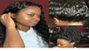 360 peruca frontal de renda água molhada ondulada 28 polegadas onda encaracolada pré-selecionada com cabelo de bebê perucas humanas malaias para mulheres negras full front2479304