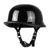 Motorhelmen Halve helm DOT-certificering Retro Casco Duitse Vintage Moto Open Face Biker S-XXL