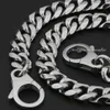 LINSION 316L roestvrij staal 14 - 36 Mens Biker Rocker Punk Wallet Chain Keychain 5N010WC 210409282U