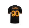 23 24 24 Dybala Lukaku Soccer Jerseys Aouar Player Fani Maglia Pellegrini Belotti Smalling Abraham Totti 2023 2024 Koszulki piłkarskie Romes Mancini Men Kids Shaarawy