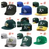 Unisex Sports Team Snapback Hat - bawełniany haft, regulowana czapka baseballowa na modę hip -hopową na świeżym powietrzu