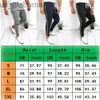 Męskie spodnie męskie spodnie letnie sport sport Slim Fit Running Joggers Stripe Spodnie spodnie 2020 240308