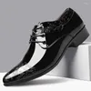 Casual Schuhe 2024 Männer Business Formale Leder Mode Große Größe Lace-up Hochzeit Britischen Stil Sapatos Masculinos