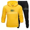 Sweat à capuche Designer Survêtements pour hommes Ensembles Vestes à capuche décontractées Mode Homme Ensemble Survêtement chaud Sportswear Sweats à capuche et pantalons Manteau Veste Hommes Sweat-shirt long