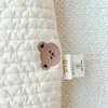 Korean born Baby Head Pillow Nursing Pillow born Breathable Embroidery Tiger Sleeping Pillow Cotton Baby Anti-mite Pillow 240228