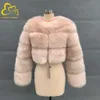 Haining Autumn And Winter New Artificial Fur Coat For Women's Faux Fox 185927