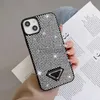 Handyhüllen Luxurys Glitzer-Juwelen-Hüllen Designer-Muster für 14 iPhone 13 Pro Max 14Plus 12 11 Bling Sparkling Rhinestone Diamond Designers Case 240304