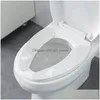 Couvre-siège de toilette Ers Cabine de douche extérieure Soft Warm Er Couvercle Pad Salle de bain Froid Loo Wc Amovible Lavable One Way Fenêtre Drop Del Dhgzp