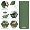 Self-inflating Mattress D03 Inflatable Mattress 5CM Air Mattress Tourist Foam Sleeping Mat Camping Mat Tent Mattress 240306