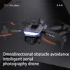 DRONS P18 G DRONE 8K HDEDEFINITION TRIPLE KAMERA OPTICAL FLOW POSITIONING Intelligent hinder Undvikande Fällning Fyra helikopter RC 9000M Q240308