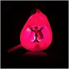 Andere LED-Beleuchtung Brelong Halloween-Dekoration Tragbares Kürbislicht Kinderfest Dress Up Performance-Requisiten Beleuchteter Sound Dhd6J