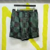 24SS Spring / Summer New Brand Shorts, Ll Checkerboard Silk Shorts, shorts unisexes, livraison gratuite