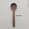 Black walnut quantity spoon, solid wood long handle/short handle coffee spoon, beech coffee powder quantitative spoon fruit powder spoon seasoning spoon BHFF8641