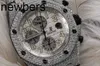 男性Audempigut Luxury APS Factory Watch Swiss Movement Royal Oak Offshore Chronograph 42mm Watch 25721st O.1000Sth6ig