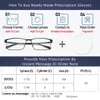 Gmei Optical Pure Brillengestell für Myopie-Brillen für Herren, leicht und bequem, Vollrand, große Brillengestelle 8838 240227