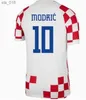 Fotbollströjor 2022 2023 Croacia Modric National Team Mandzukic Perisic Kalinic 22 23 Football Shirt Kovacic Rakitic Kramaric UniformSh240308