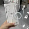 Galaxy S24 Ultra Clear, чехол для телефона с поддержкой Magsafe, чехол для телефона с беспроводной зарядкой для Samsung Galaxy S23 FE Plus S22 Ultra, ТПУ + акрил