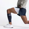 Zomer nieuwe elastische Fiess shorts hardlopen, sport, vrije tijd, ademende 5-inch dubbellaagse broek voor heren
