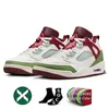 Air Jordan 4 Retro Off White Travis Scott Jump man jordab 4 4s jordan4s basketball shoes for men women J4 Military Black Cat Sail Red Thunder【code ：L】Sports Sneakers Trainers