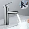 Bathroom Sink Faucets Kitchen Faucet Stainless Steel And Cold Water Tap Washbasin Basin Bathtub Accessories Set Bath