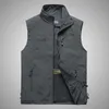 Printemps Automne Mode Fermeture Éclair Harajuku Gilet Hommes Tout Match Manteaux Lâches Veste Décontractée Sport Vêtements D'extérieur Débardeurs Solides Vêtements Masculins 240229