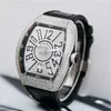 Franck Muller Relógio Relógios Suíços Automático Completo Seto Ffr An Kmull Erfarm Landyach Tmens Watc Hauto Maticmach Ineryfull Skys Tar V45v 41luxu Rywatc Hboxc Ert Ificate