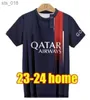 サッカージャージ22 23 24 Sパリホームアウェイ4th Mbappe 7 Sergio Ramos Maillots Football Shird 2022 2023 Men Training Jersey Goalkeeperh240308