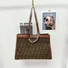 Factories Export Designer New Bags Trendy Big Bag Tote Letter Genuine Leather Hand Sewn One Shoulder Handbag Womens Large Capacity