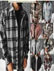 Fashion Spring Plaid Jackets Casual Flannel Shirts Long Sleeve Soft Comfort Slim Fit Styles Men Jacket Cardigan Shirt4145696