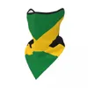 Bandanas Jamaican Flag Bandana Neck Gaiter Windproof Face Mask Scarf Cover Men Women Patriotism Headwear Tube Balaclava