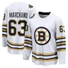 88 David Pastrnak 100 -årsjubileum Boston Hockey Jersey Bruins Jersey Brad Marchand Charlie McAvoy Trent Frederic Charlie Coyle Zacha Jeremy Swayman Jerseys