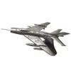 Puzzle Modle 4D Äkta 1/144 Assembly Model Chinese J6 J7 Fighter Jet American F16 Phantom 2000 Simulation Aircraft Toy