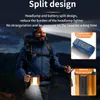 Laddningsbar LED -strålkastare Portable Cob Working Light USB Vattentät strålkastare utomhus camping fiske 240301