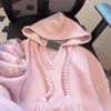 Kadın Hoodies Sweater Kore tarzı örgü gidip tembel gevşek kapüşonlu kazak kazakları örgü uzun kollu üst kış