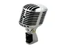 Professionele bekabelde vintage klassieke microfoon Goede kwaliteit Dynamische bewegende spoel Mike Deluxe Metal Vocal Old Style Ktv Mic Mike9399702