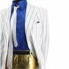 Suits Retro MJ Michael Jackson Smooth Criminal Vocal Concert History Stripe Outfit Suits