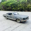 Maisto 1 24 vieux 1967 Ford Mustang GT simulation alliage voiture modèle artisanat décoration collection jouet outils cadeau 240229