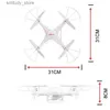 Drones Syma X5C/X5C-1 Explorer Drone 2.4g 4ch 6-axis gyroscope RC أربعة مروحية مع 2.0 ميجابكسل HD كاميرا RTF RC مناسبة لألعاب الأطفال Q240308