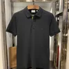 Designer Jasje Shirt Burs Poloshirt Heren T-shirt met korte mouwen en revers Casual Zakelijk Los borduurwerk b Letter High-end puur katoen EA6C