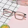 Óculos de sol quadros leve tr90 óculos retângulo quadro completo óculos anti-slide sem prescrição óculos estilo vintage