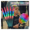 Светодиодные палочки Led Marshmallow Stick Glow Party Concert Christmas Luminous Childrens Light Colorf Меняющий цвет пластиковый мигающий Cl Dhzn4