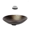 Vaser kinesisk keramisk blomkruka Display Tray Bowl unik