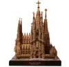 DIY Sagrada Familia Spanien Craft Paper Model Architecture 3D DIY Education Toys Handmade Vuxen Puzzle Game Y1905303800028