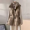 Gilet da donna 2024 Autunno Inverno Coreano Giù Gilet di cotone Donna Allentato Casual Senza maniche Gilet caldo Parka femminile Giacca Top