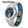 Mężczyźni audempigut luksus APS Watch Swiss Ruch Epic Royal Oak Watch 41 mm Blue Index Hour Mark Tarkjxe