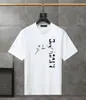 Mens Designer Band T Shirts Fashion Black White Short Sleeve Luxury Letter Pattern T-Shirt Size XS-4XL#LJS777 26