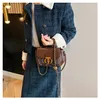 designer bags PU Shoulder bag Large capacity casual Handbag Fashionable high-end female Handbags Panelled Horizontal square bag Cover envelope bag